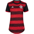 Camisa Flamengo I 2022/23 Vermelha e Preta - Feminina