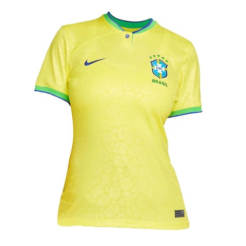 Camisa da Seleção Brasileira I 22/23 Amarela - Feminina